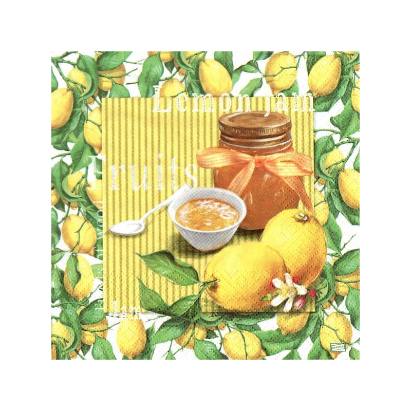 1serviette papier Citrons-21