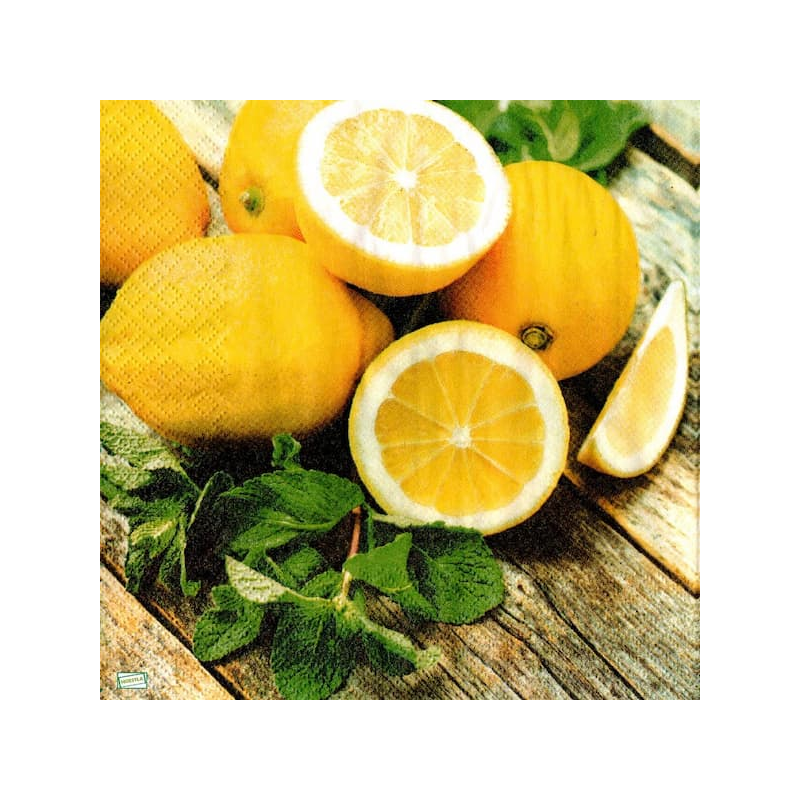 1serviette papier Citrons-22