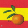 5serviettes papier Oranges-23