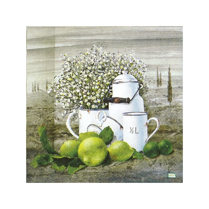 1serviette papier Citrons-25