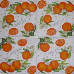 1serviette papier Oranges-30