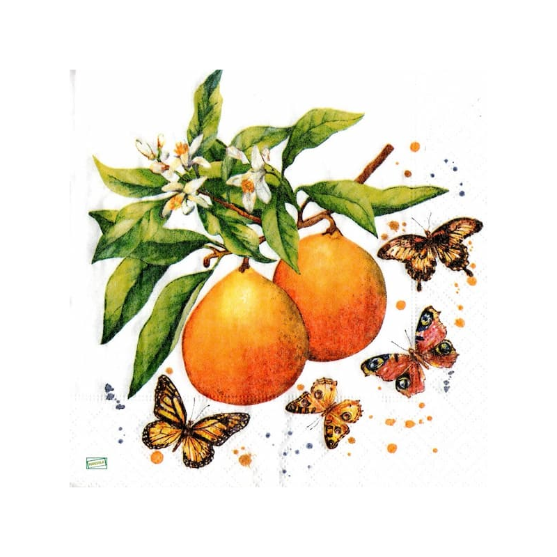1serviette papier Oranges-35