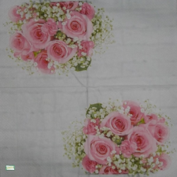 1serviette papier Les Roses-77