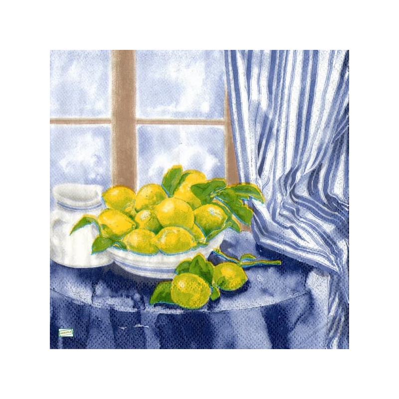 1serviette papier Citrons-45