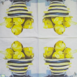 1serviette papier Citrons-51