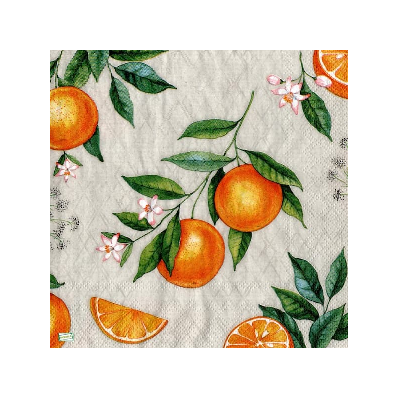 1serviette papier Oranges-53