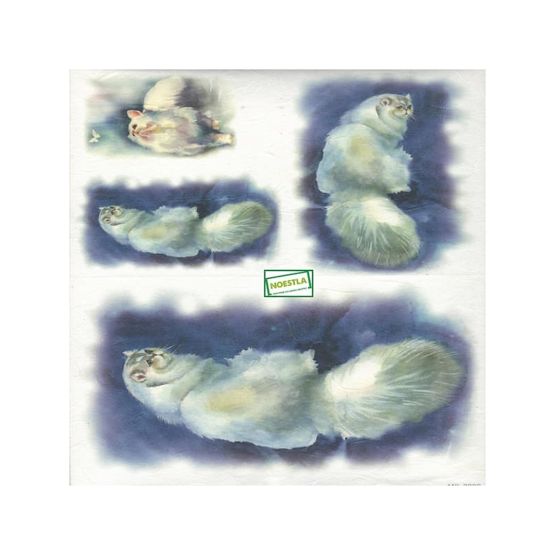 1 papier de riz Chats -ZZZ24