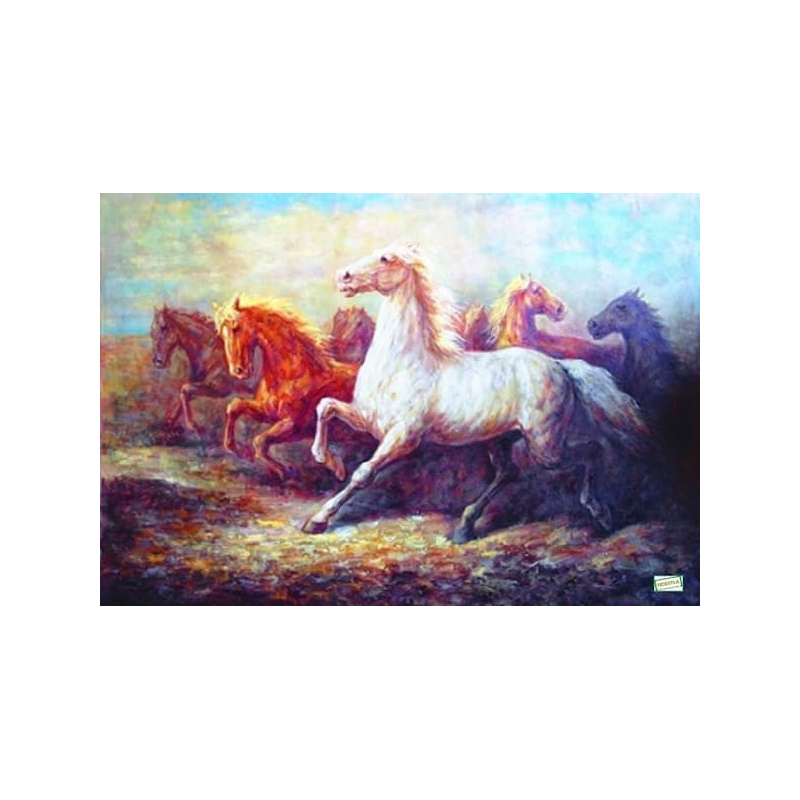 2papiers riz Chevaux-ZAN151G