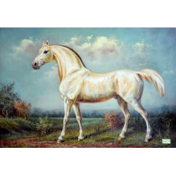 4GRANDS papiers riz Chevaux -X1