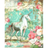 1 papier de riz Chevaux-STA1