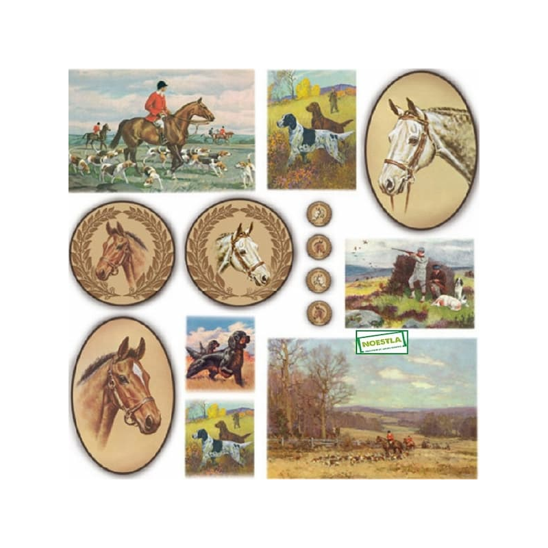 1papier riz Chevaux-ZZZ3