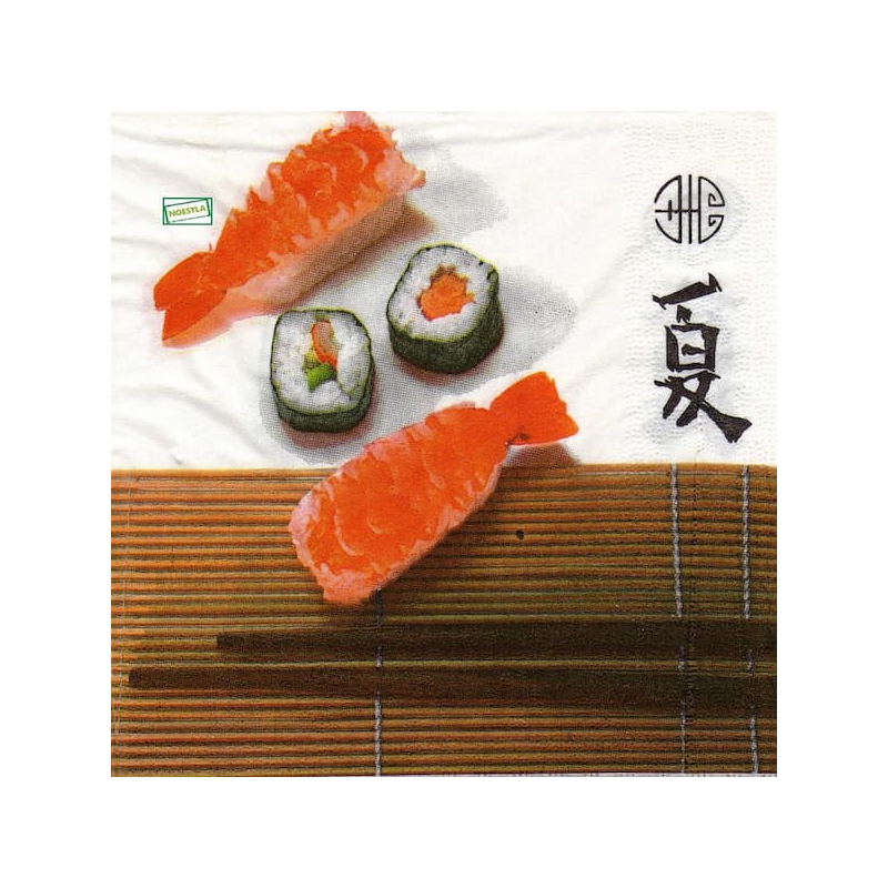 1 serviette papier Asie -14