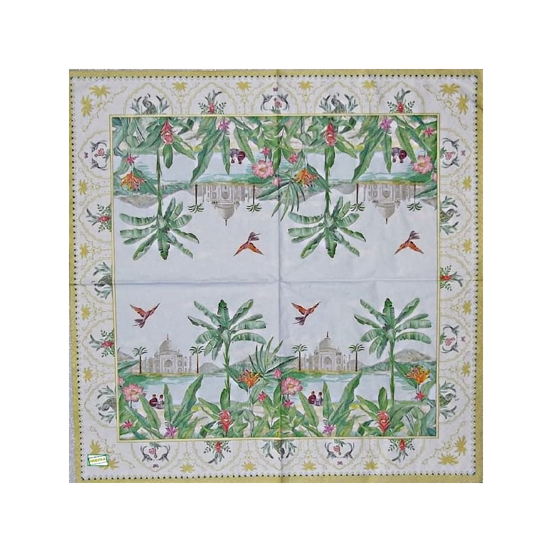 1 serviette papier Asie -24