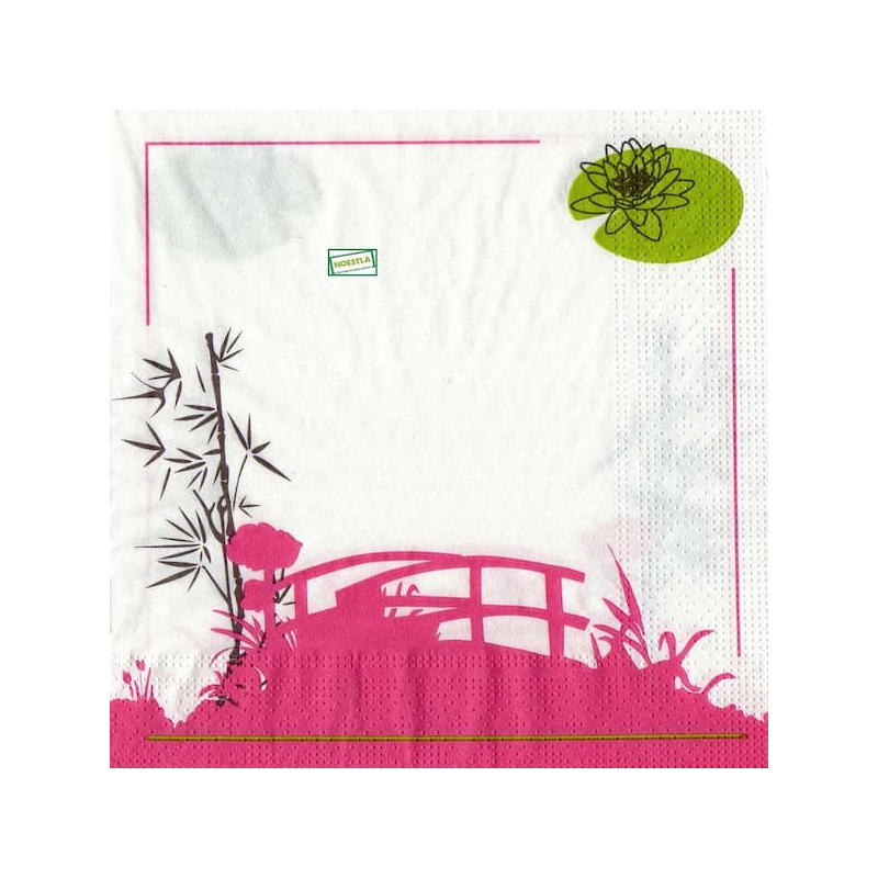 1 serviette papier Asie -27