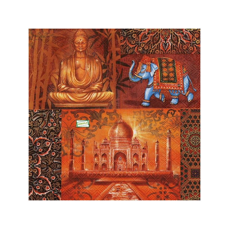 1 serviette papier Asie -30