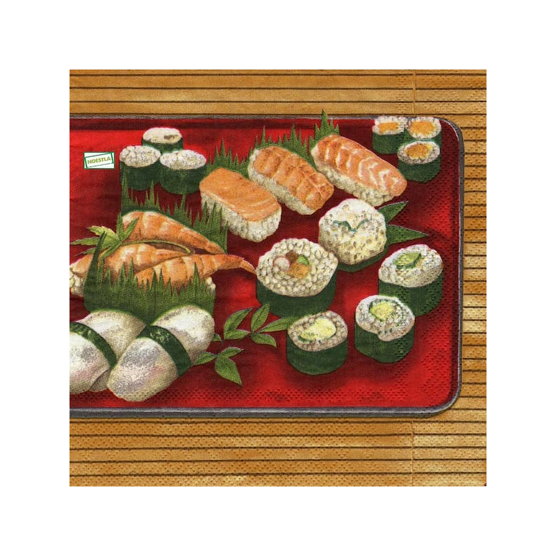 1 serviette papier Asie -31