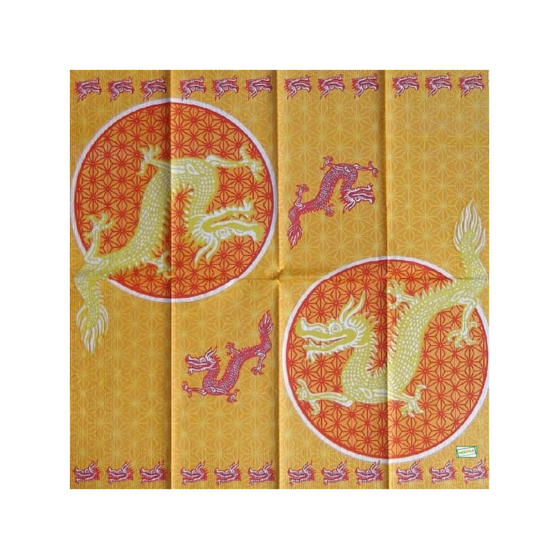 1 serviette papier Asie -32