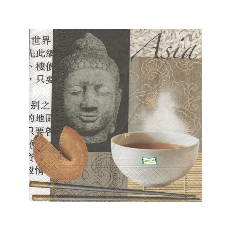 1 serviette papier Asie - 88