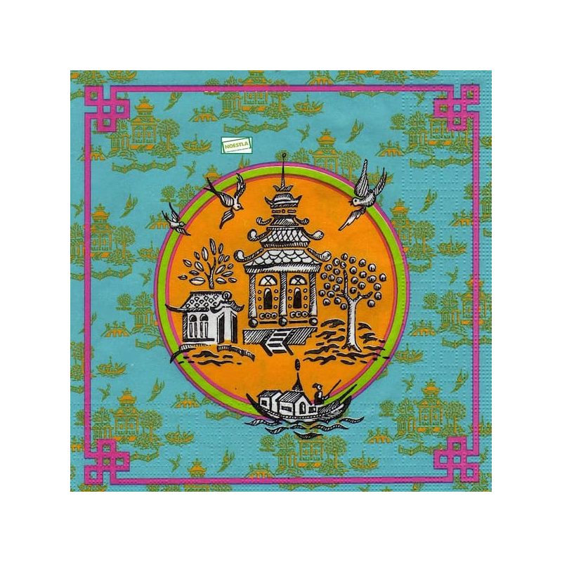 1 serviette papier Asie - 90