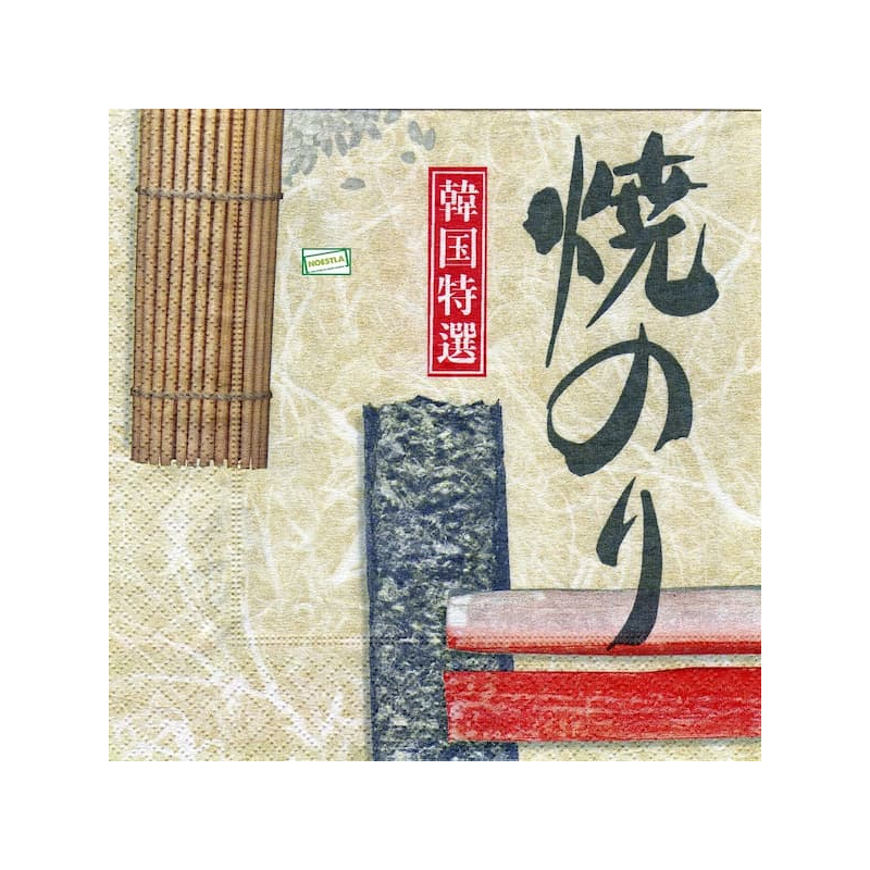 1 serviette papier Asie - 91
