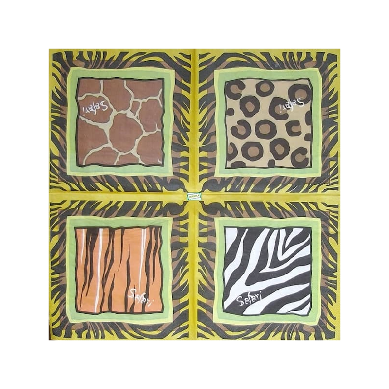 1 serviette papier Afrique-19