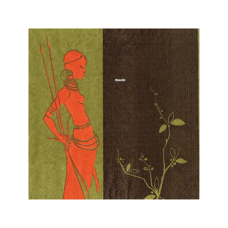 1 serviette papier Afrique-58