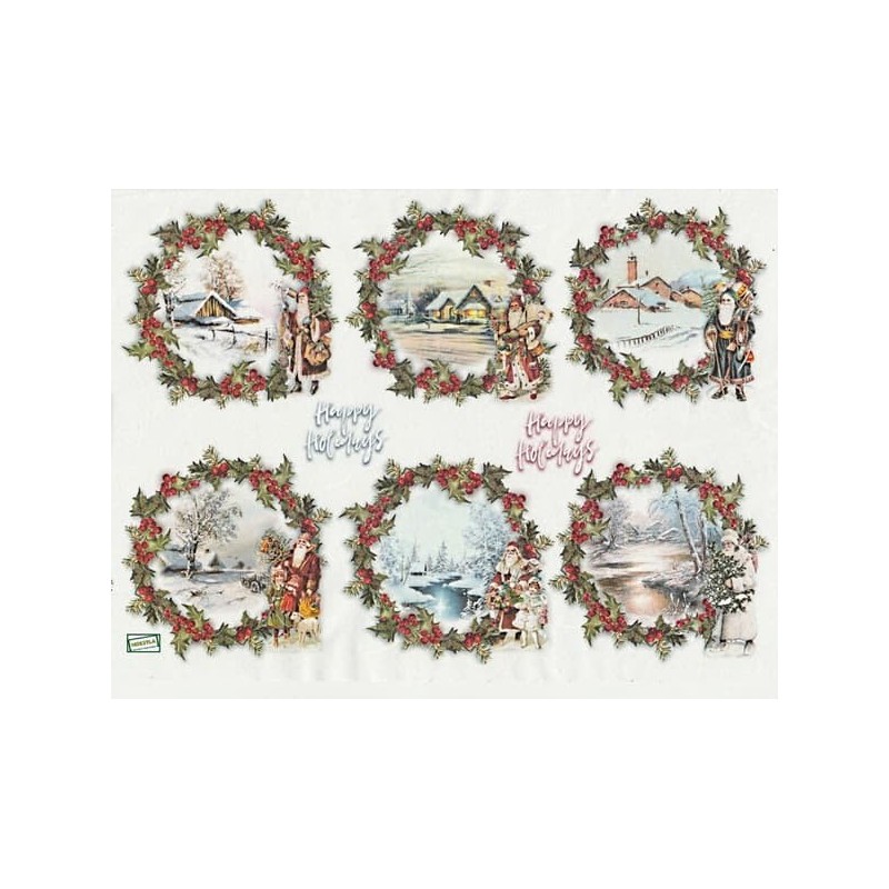 1papier riz Noêl-R330L