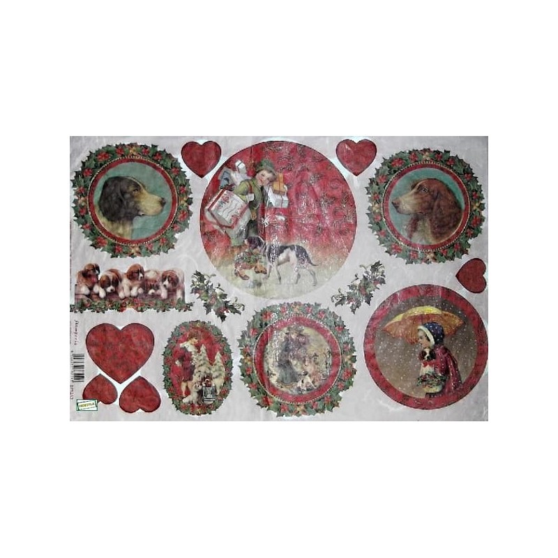 1 papier riz Noêl-STA13