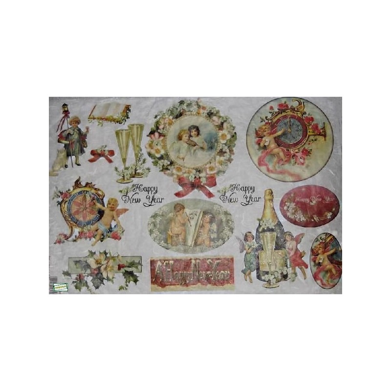 1papier riz Noêl -STA29