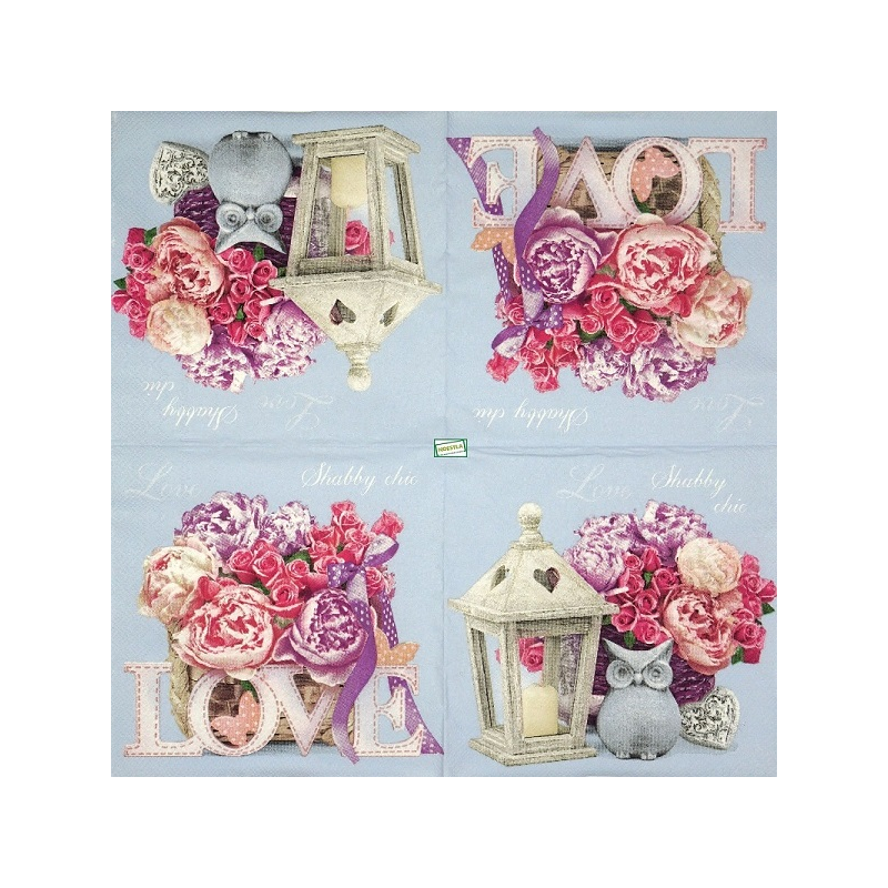 serviette papier Les Roses-103
