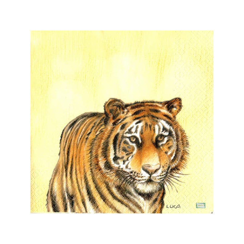 1serviette papier Tigre-13