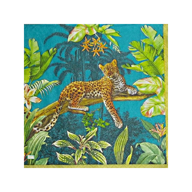 1serviette papier Tigre-45