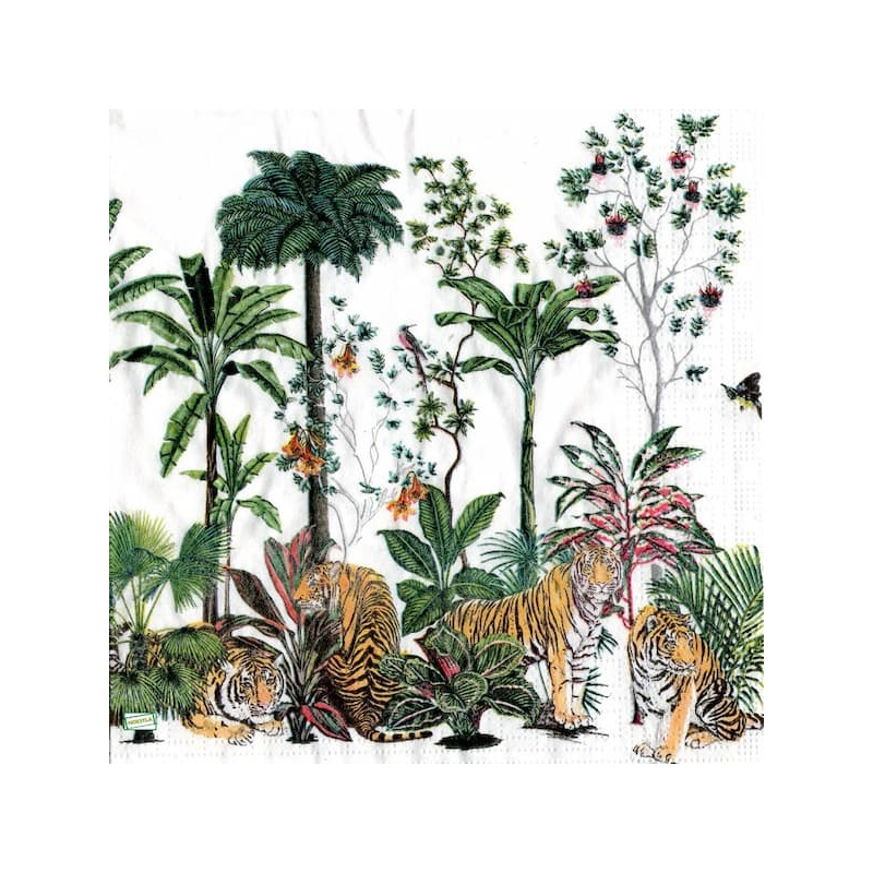 1serviette papier Tigres-46