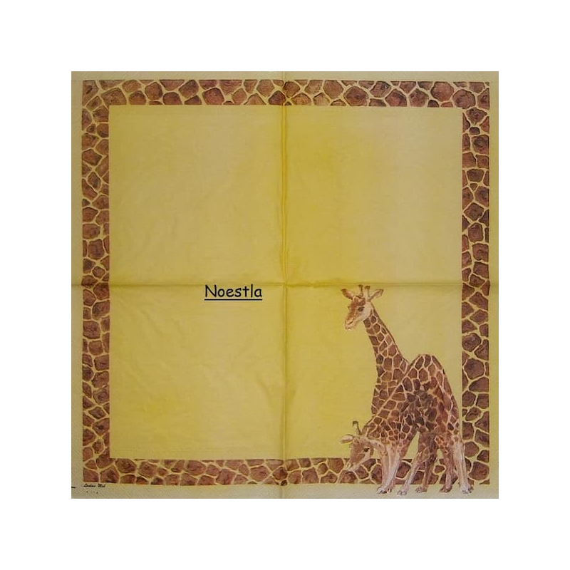 1serviette papier Girafe-89