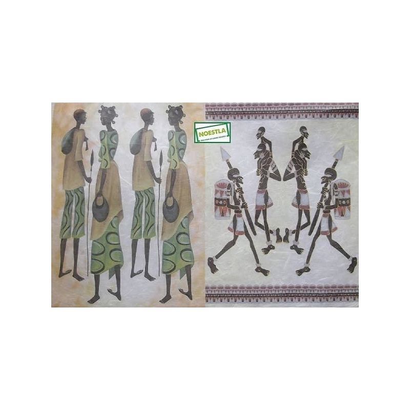 1 papier de riz Afrique -X13