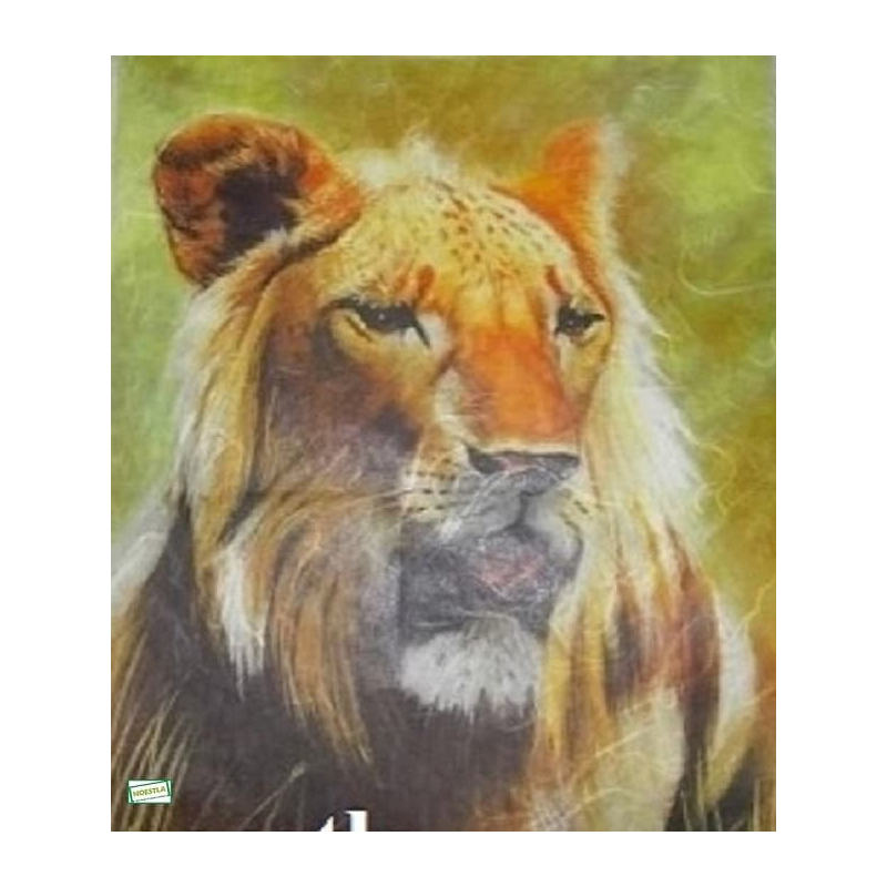1 papier de riz Le lion -X31