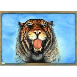 papier de riz Le tigre -ZAN214G