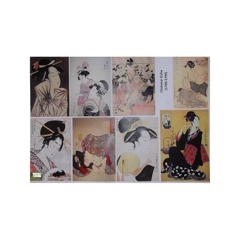 papier découpage Asie -D281