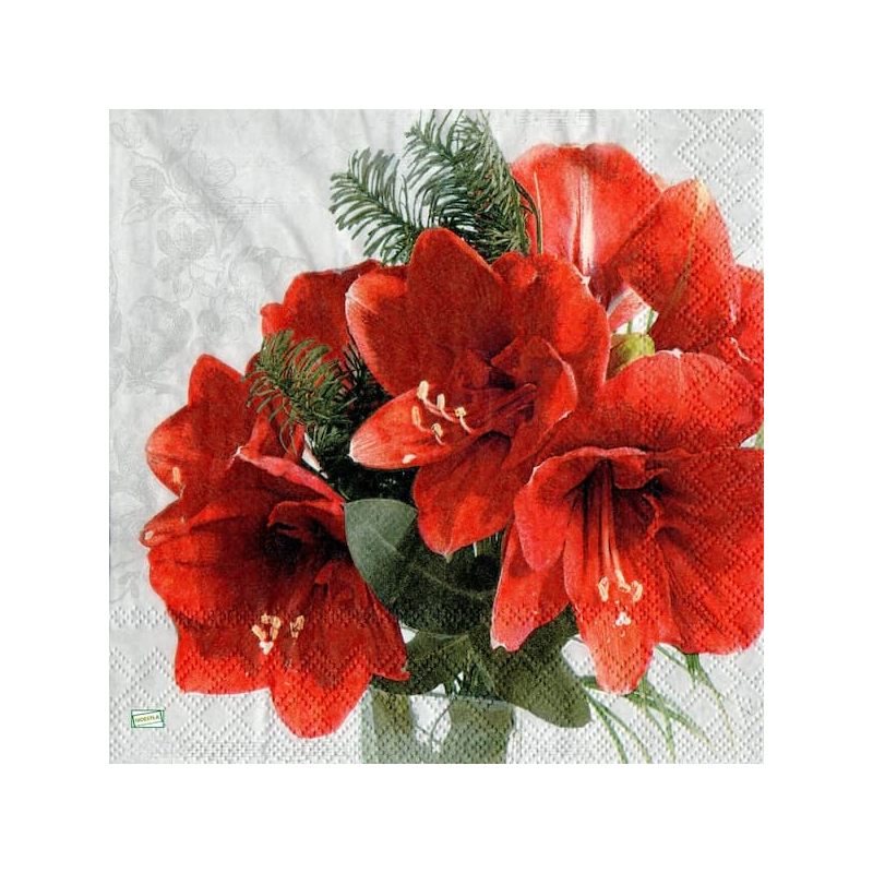 1 serviette papier Les Lys-16