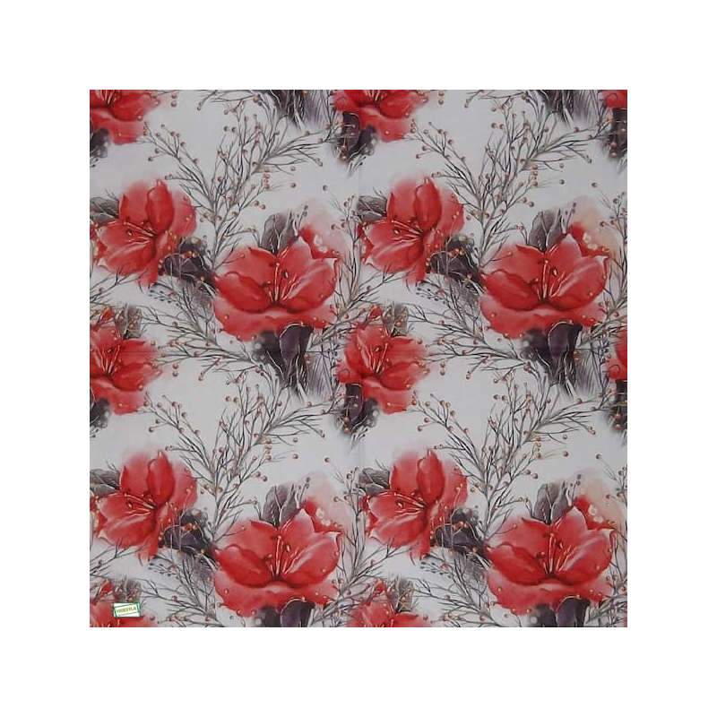 1 serviette papier Les Lys-25