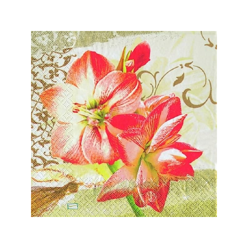 1 serviette papier Les Lys-38