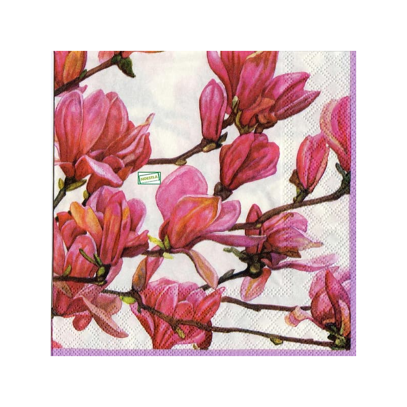 1serviette papier Orchidés-40