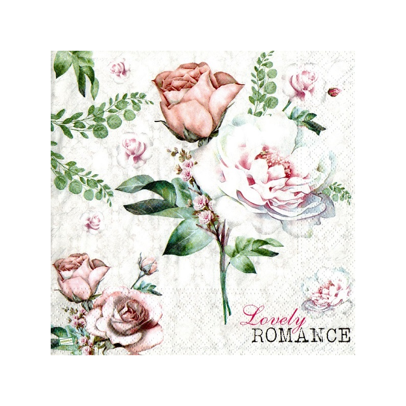 serviette papier Les Roses-119