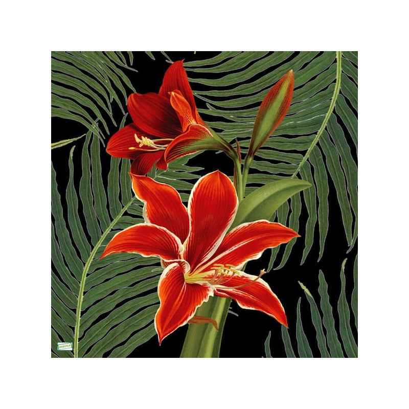 1 serviette papier Les Lys-50