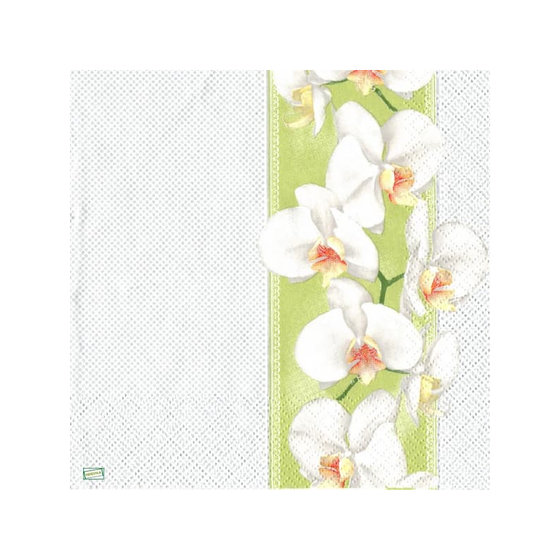 1serviette papier Orchidés-55