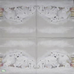 1serviette papier Les Ours-2