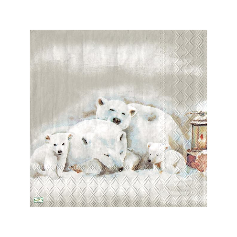 1serviette papier Les Ours-2