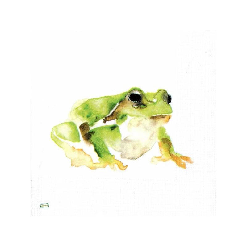 1serviette papier Grenouille-3