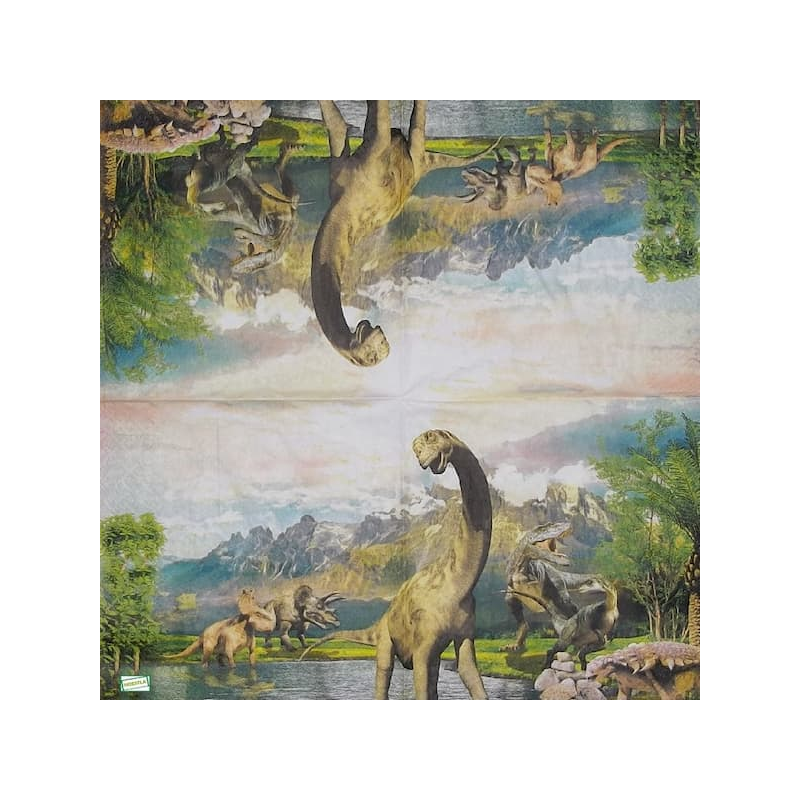 1serviette papier dinosaures-6