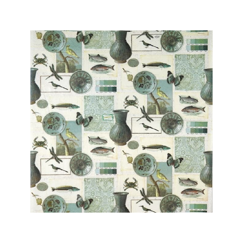 1 serviette Autres Animaux-7